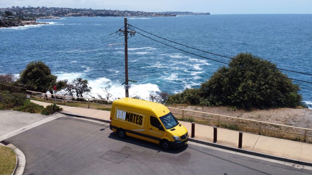 Van Moving to Maroubra beach