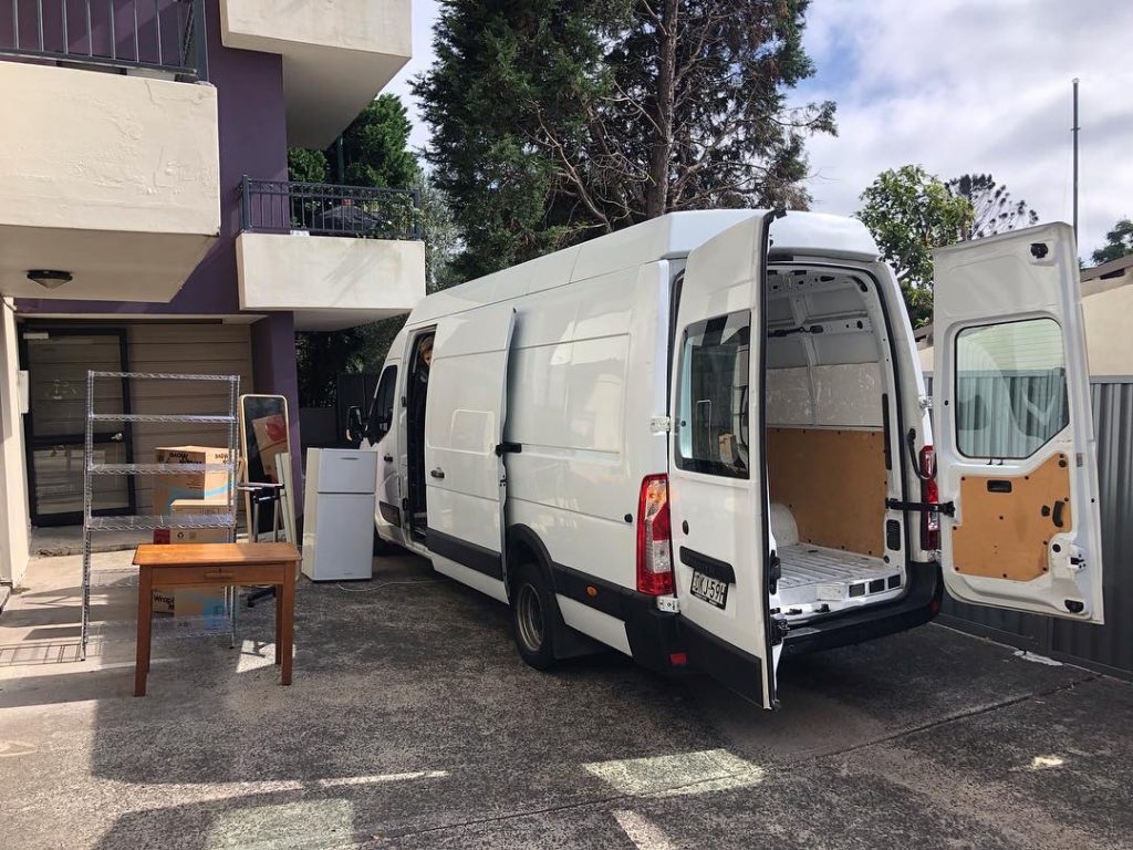 Van Moving to Bondi Van furniture
